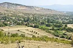 View of the village