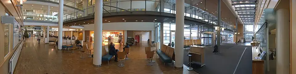 Reception area