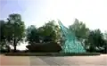 'Senza Parole' is a glass art statue from Bert van Loo for the Government of Amsterdam - Osdorp, the Netherlands.[8]