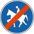 III-21 End of trail for riders