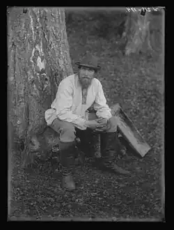 Seto man in the village of Võmmorski (1913)