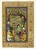 Shah Abbas and Khan Alam