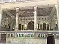 Shams-ol-Emareh's porch decorated with Ayeneh-kari (mirror-work)