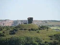 Shanid Castle just south of Shanagolden