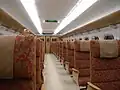 Interior of car 822-1107 (car 6 of set U007)