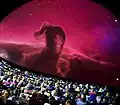 Interior of the Eugenides Planetarium