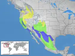 Map of range