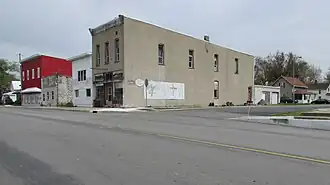 North Main Street, Sidney, Indiana.