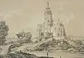 Castle ruins circa 1881–1882