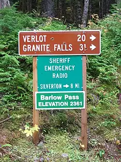 Road signage