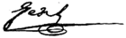 Joseph Fesch's signature