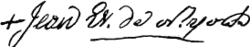 John Dubois's signature