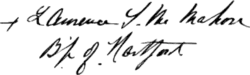 Lawrence Stephen McMahon's signature