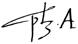Paul III's signature
