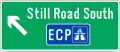 On approach to a junction (single direction)
