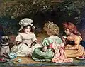 John Everett Millais, Afternoon Tea (The Gossips), 1889.