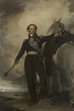 Portrait of Count Platov by Thomas Lawrence