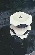 Siri Aurdal FLYTENDE PUNKT. Marmor fontene 1967