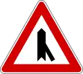 I-29.1 Merging road from the right.