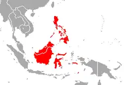 Map of range