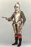 Surviving armour of Sir John Smythe, nearly identical to its pattern
