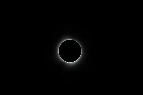 Totality as seen from Greenville, Maine