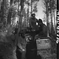 Members of the Black Watch near Groesbeek, the Netherlands
