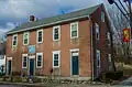 former Uxbridge Academy Building, Uxbridge Common District. Today this building houses the Masonic Lodge