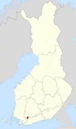 Location of Somerniemi