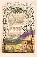 Songs of Innocence copy B 1789 Library of Congress object 29 "The Lamb"