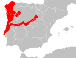 Map of range