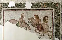 Detail of an early 3rd-century mosaic from modern Tunisia