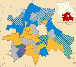 2004 results map