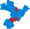 2019 results map