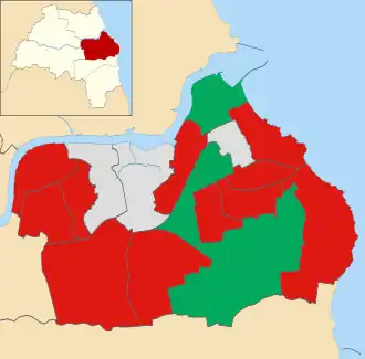 2023 results map