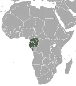 Map of range