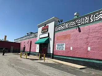 Avenue Market southern entrance, 2018