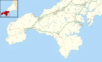 Morrab Library is located in Southwest Cornwall