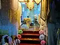 Shop of traditional embroideries in Laiki Geitonia