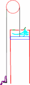 Injection of air into column