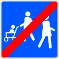 S-31 End of pedestrian zone
