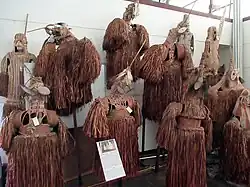 Paper mulberry spirit masks