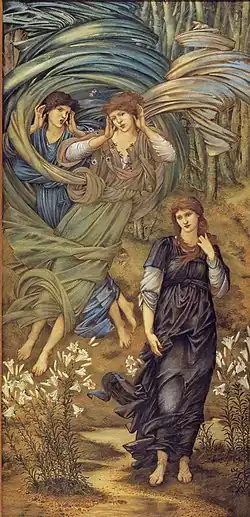 Edward Burne-Jones , Sponsa de Libano , 1891