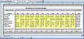 Screenshot of FarPoint Spread for Web Forms (ASP.NET).