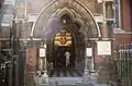 The main door
