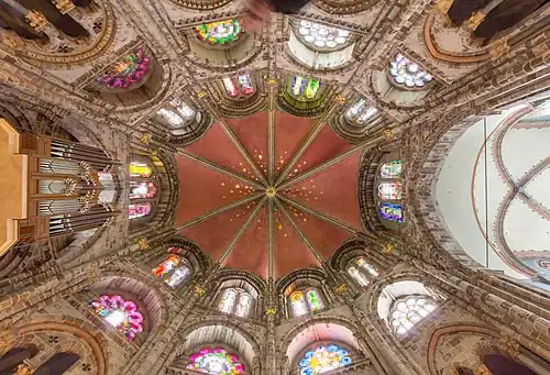Decagon of a church