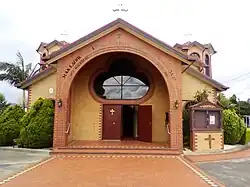 Church main entrance