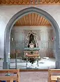 Altar in the chapel