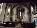 View from the space under the choir