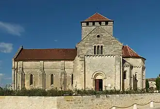 St. Martin's church in Montagne